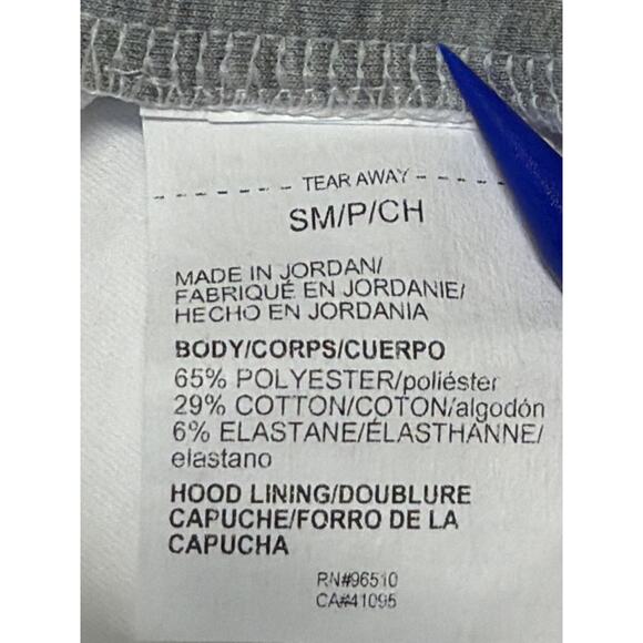 NWT Under Armour Men's Small White Gray Unstoppable Fleece Full-Zip LS Hoodie - Picture 8 of 10